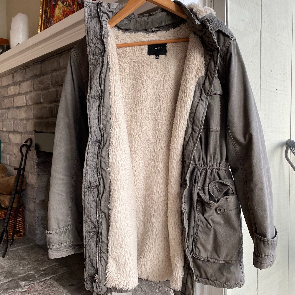 Aritzia Fur-Lined Parka